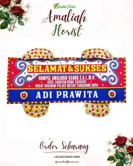 Papan Bunga Ucapan Selamat Ambit